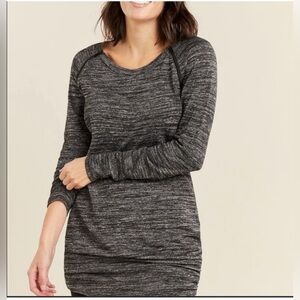 Thyme Maternity Long Sleeve Nursing Top